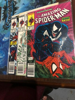 The Spider - Man 315 316 317 - First Venom Cover - 2