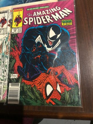 The Spider - Man 315 316 317 - First Venom Cover - 4