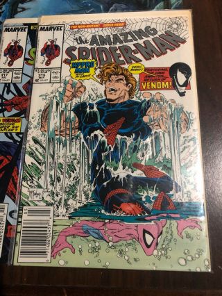 The Spider - Man 315 316 317 - First Venom Cover - 6