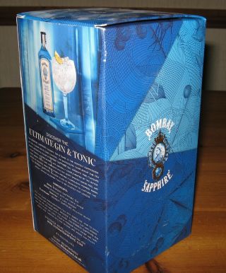 Bombay Sapphire Gin Glass Ritzenhoff Cristal Boxed - Make The Perfect G&t