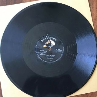 Elvis Presley RCA Victor 20 - 6604 HOUND DOG/DON ' T BE CRUEL ROCK 78 RPM 4