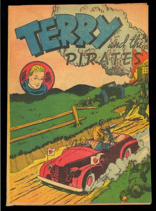 Terry And The Pirates Nn Buster Brown Shoes Giveaway Comic 1938 Vg,