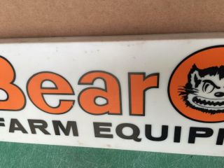 Vintage Bear Cat Farm Equipment Tractor Advertising fluorescent Lighted Sign top 3