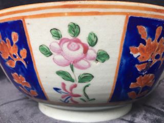 18th Century Antique Chinese Export Famille Rose 9” Bowl For The French Market 4
