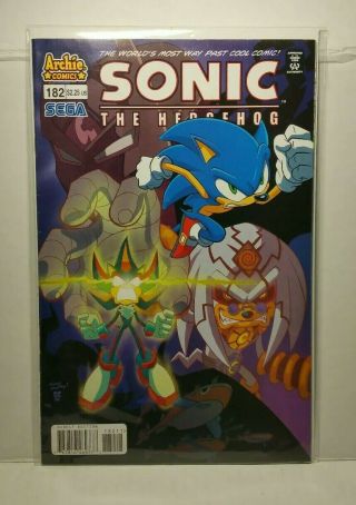Sonic The Hedgehog 182 2008 - Archie Comics - Sega - Nm