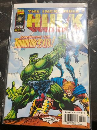 The Incredible Hulk 449 Introducing The Thunderbolts