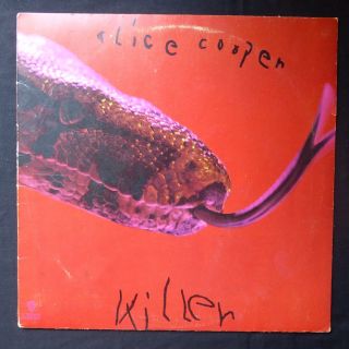 Alice Cooper Killer 1973 Calender Warner Green Uk Press A1/b1 Vinyl Lp