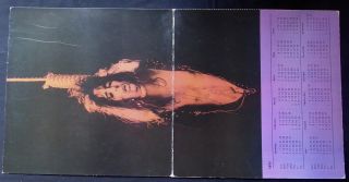 ALICE COOPER Killer 1973 CALENDER WARNER GREEN UK Press A1/B1 VINYL LP 3