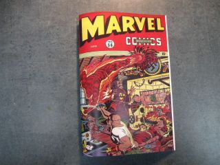 Facsimile Reprint Covers Only To Golden Age Marvel Mystery Comics 56