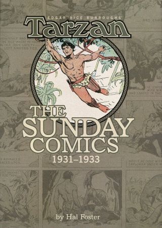 Tarzan - The Sunday Comics Vol.  1 1931 - 1933 Nm,  9.  6 Hal Foster 21 X 16 Hc