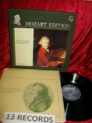 1966 Holl Nm 13lp Philips 6747 375 Stereo Mozart Piano Concertos Ingrid Haebler,