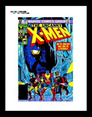 Dave Cockrum X - Men 149 Rare Production Art Cover