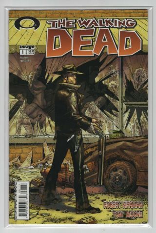 The Walking Dead 1 (image Comics 2003 1st Print) Kirkman,  1st Rick Grimes