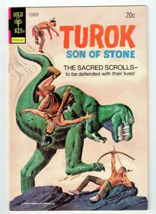 Gold Key Turok Son Of Stone 85 - Fn,  July 1973 Vintage Comic