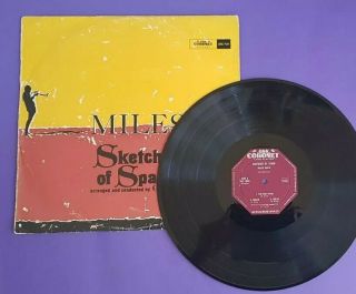 Miles Davis Vinyl Lp 1960 Australia Pressing Sketches Of Spain Coronet Kll 1645