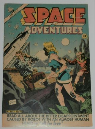 Space Adventures 9.  September,  1953.