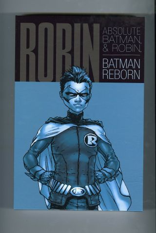 Absolute Batman & Robin Slipcased Hardcover Nm/mt 9.  8 Dc 2012 $99.  99 Cover