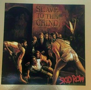Skid Row Slave To The Grind Vinyl Lp 1st Pressing Uk