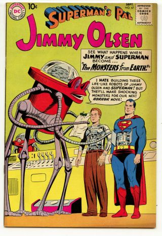 Jerry Weist Estate: Superman’s Pal Jimmy Olsen 47 (dc 1960) Vf Nr