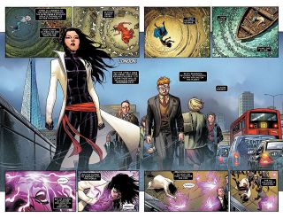 Jim Cheung Artwork Astonishing X - Men 1 Double Page Spread 2