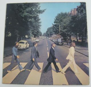 4 Apple Records vinyl LPs Beatles Abbey Road John Lennon Imagine Paul McCartney 2