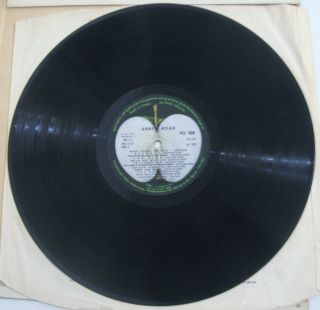 4 Apple Records vinyl LPs Beatles Abbey Road John Lennon Imagine Paul McCartney 3