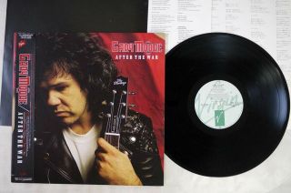 Gary Moore After The War Virgin Vjl - 28060 Japan Obi Vinyl Lp
