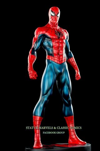 Bowen Designs Spider - Man Modern Museum Statue Ditko Romita Stan Lee
