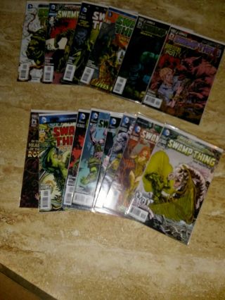 Swamp Thing 1,  2,  3,  4,  5,  6,  7,  8,  9,  10 Complete Run (52) Scott Snyder / Paquette