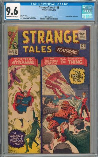 Strange Tales 133 Cgc 9.  6 Nm,  Puppet Master Appearance