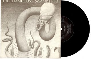 The Chameleons (david Bowie) - Swamp Thing - Post Punk 7 " 45 Record Pic Slv 1986