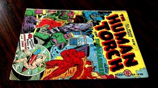Human Torch Comics 4 (3) - ATLAS/Timely - INVESTMENT HOT Subby & FF Movies 2