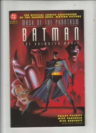 Batman Mask Of The Phantasm Animated Movie Adaptation Nm