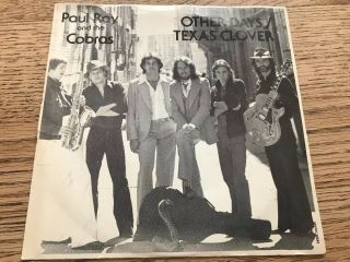 Paul Ray And The Cobras - Stevie Ray Vaughan - Other Days - Us Viper Records 7 "