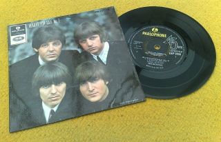 " Beatles No.  2 " Rare Uk Ep Low Stamper