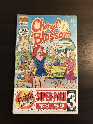 Cheryl Blossom 1 - 3 Pack Complete Mini - Series Archie Comics 1996