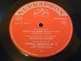 SUA ST 50465 - FAMOUS VIOLIN COMPOSITIONS - IDA HAENDEL VINYL LP RECORD 4