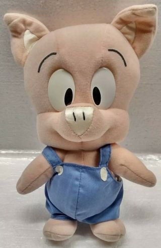 Vintage Playskool Tiny Toon Adventures Hampton Pig 10 " Plush Doll Stuffed Toy