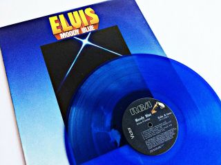 Elvis Presley - Moody Blue 1977 Vinyl Lp Rca Victor Usa
