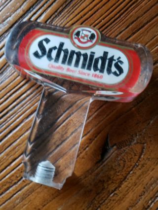 Schmidts Of Philadelphia Light Beer Vintage Draft Tap Handle Knob Schmidt 