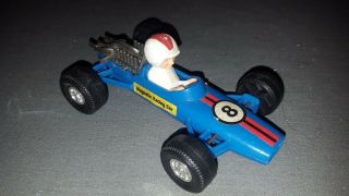 Vintage Magneto Plastic Race Car