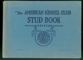 1965 March American Kennel Club Stud Book