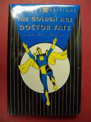 Golden Age Doctor Fate Archives Volume 1 Hard Cover Factory Dc Comics