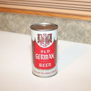 Old German Beer Flat Top - Transitional Can - Colonial Brewing Hammonton Nj