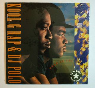Rap Lp - Kool G Rap & D.  J.  Polo - Road To The Riches Limited 1995 Re