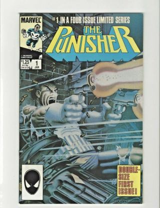The Punisher 1 Vf/nm Limited Mini Series (marvel Comics,  1985) Zeck