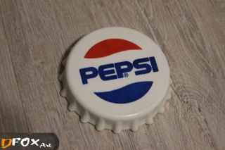 Vintage Pepsi Cola Bottle Opener Metal,  Plastic