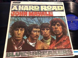 John Mayall And The Bluesbreakers A Hard Road Rare 1967 1st Press Pasteover Ex,