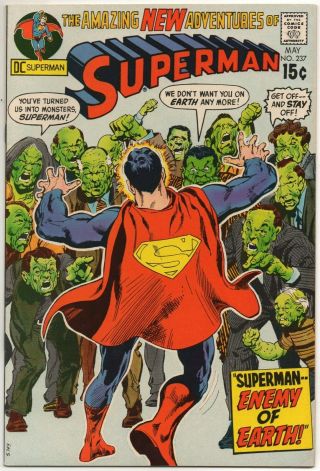 Superman No.  237 May 1971 8.  5 Vf,  Dc