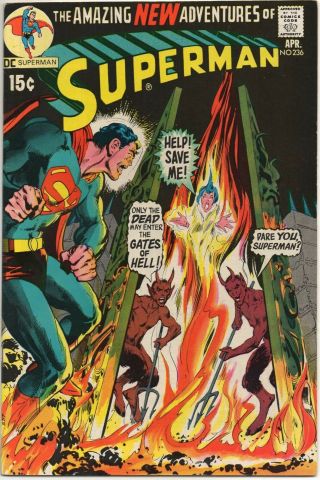 Superman No.  236 Apr 1971 8.  5 Vf,  Dc